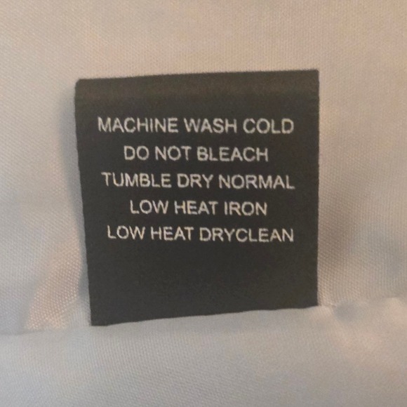 Sky Blue Corduroy Cropped Puffer Jacket Women's Size L - Picture 13 of 15